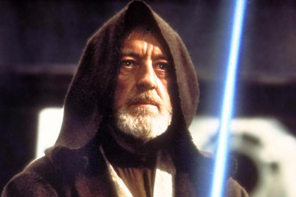 Alec Guinness, el actor británico que encarnó a Obi-Wan Kenobi en La guerra de la galaxias, murió el 5 de agosto de 2000, a los 86 años.