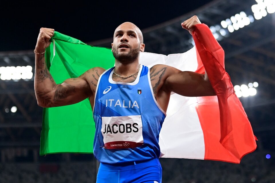 Juegos Olímpicos: el italiano Jacobs, nuevo campeón de los 100 metros (Fuente: AFP)