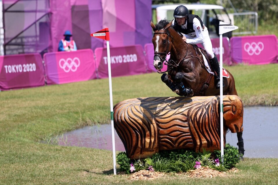 Sacrifican a un caballo lesionado en los Juegos Olímpicos (Fuente: AFP)