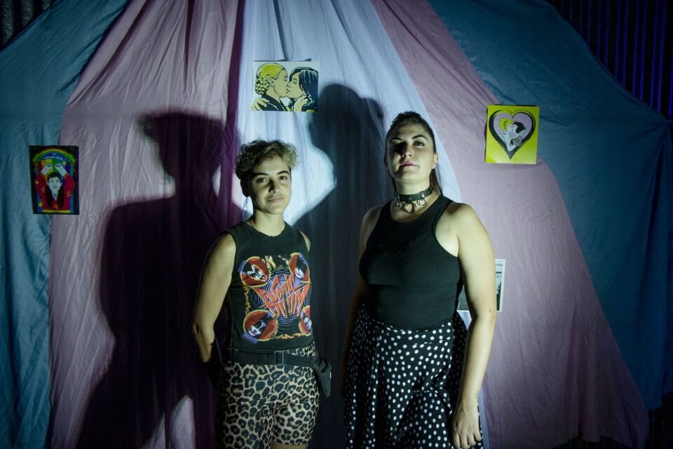 Mariana Rodriguez Fuentes y Milagros Mariona, creadoras de Antro de Lesbianas