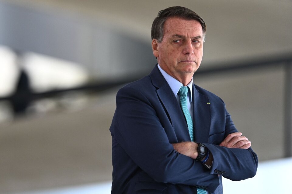 La Corte electoral le frenó la maniobra a Bolsonaro (Fuente: AFP)