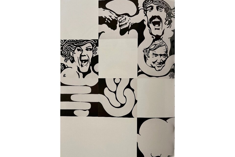Algunos de los paneles "Rompecabezas" (1968-70) de Jorge de la Vega. (Col. Malba)