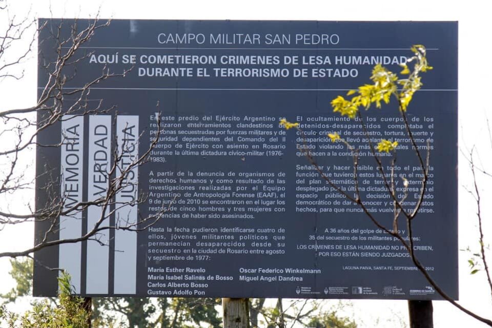 En el Campo San Pedro hubo enterramientos clandestinos.