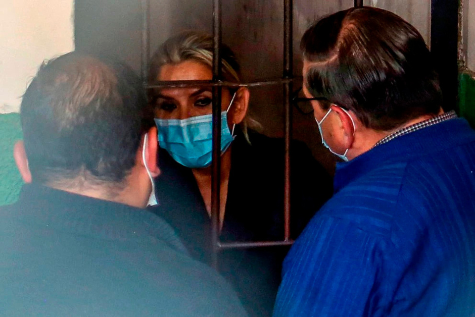 Áñez gobernó Bolivia tras el golpe de Estado contra Evo Morales en noviembre de 2019. (Fuente: AFP)