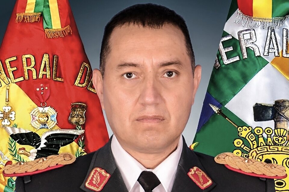 Migul Ángel del Castillo, destituído porviolencia intrafamiliar. (Fuente: Ejército de Bolivia)