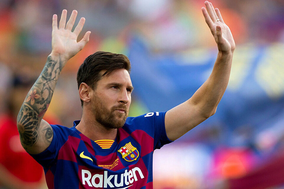 Messi llegó al club catalán en 2000. 