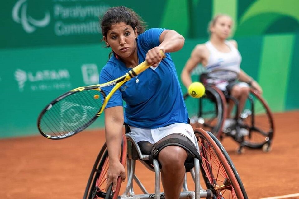 Florencia Moreno, representante argentina en tenis adaptado (Fuente: Argentina.gob.ar)