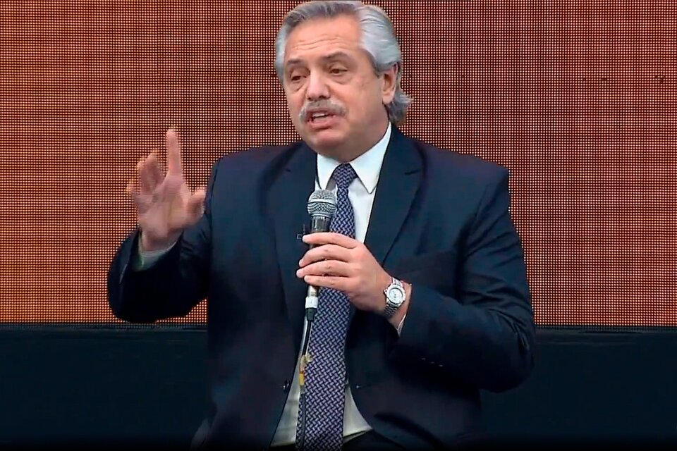 Alberto Fernández encabezó el lanzamiento de la segunda etapa de Argentina Programa.