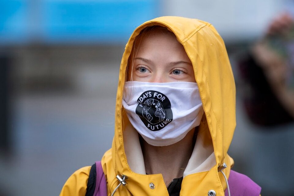 Greta Thunberg expresó que el informe del Grupo Intergubernamental de Expertos para el Cambio Climático "no contiene sorpresas".