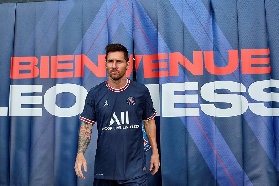 Lionel Messi realizó su primera práctica en el Paris Saint-Germain. (Fuente: Twitter PSG)