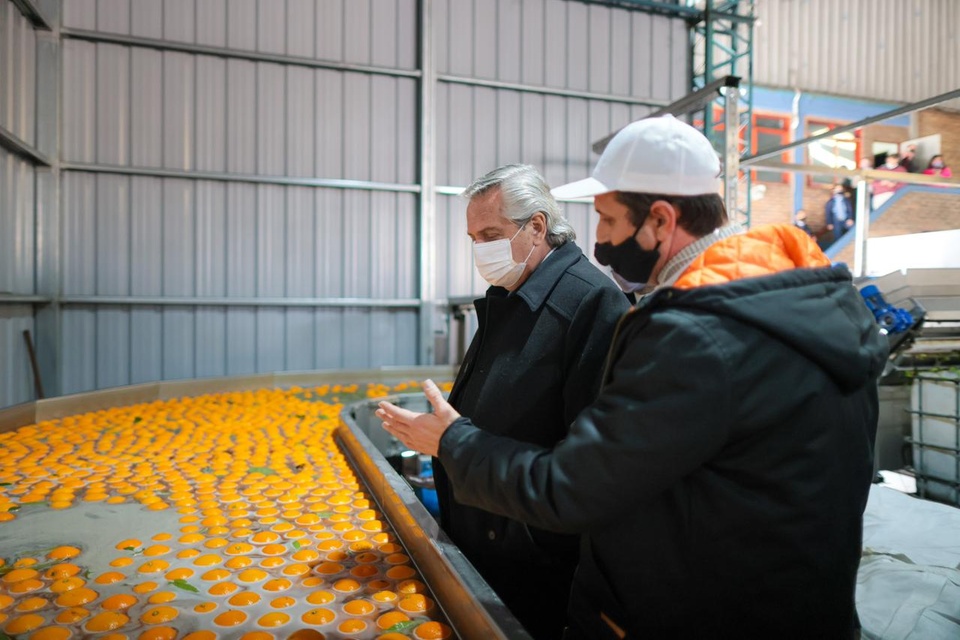 El decreto anunciado por Alberto Fernandez para el trabajo rural hace compatible percibir el plan Potenciar Trabajo y la Tarjeta Alimentar con el empleo temporario en la cosecha.