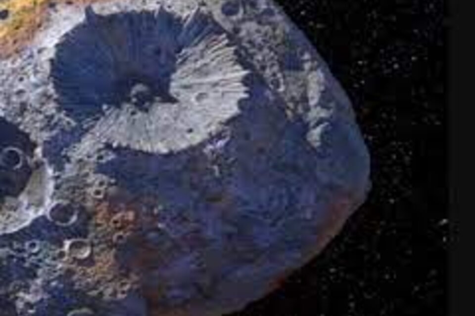 El asteroide Psyché.