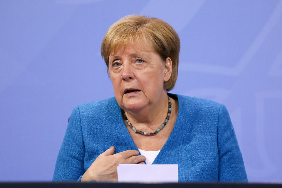 "Siempre dijimos que nos quedaríamos si los estadounidenses se quedaban", planteó Merkel. (Fuente: AFP)