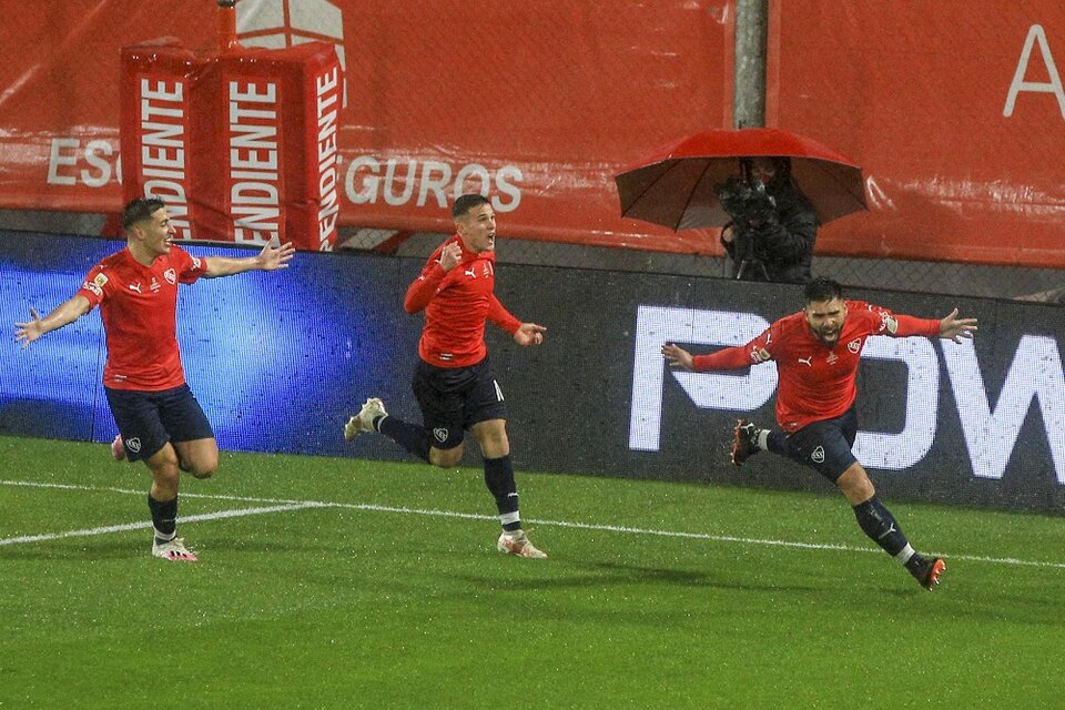 Silvio Romero, sinónimo de gol en el ataque de Independiente (Fuente: NA)