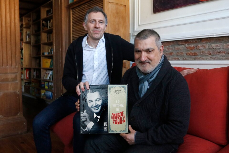 Javier Cohen y Fernando Vicente publicaron una biografía de Aníbal Troilo (Fuente: Leandro Teysseire)