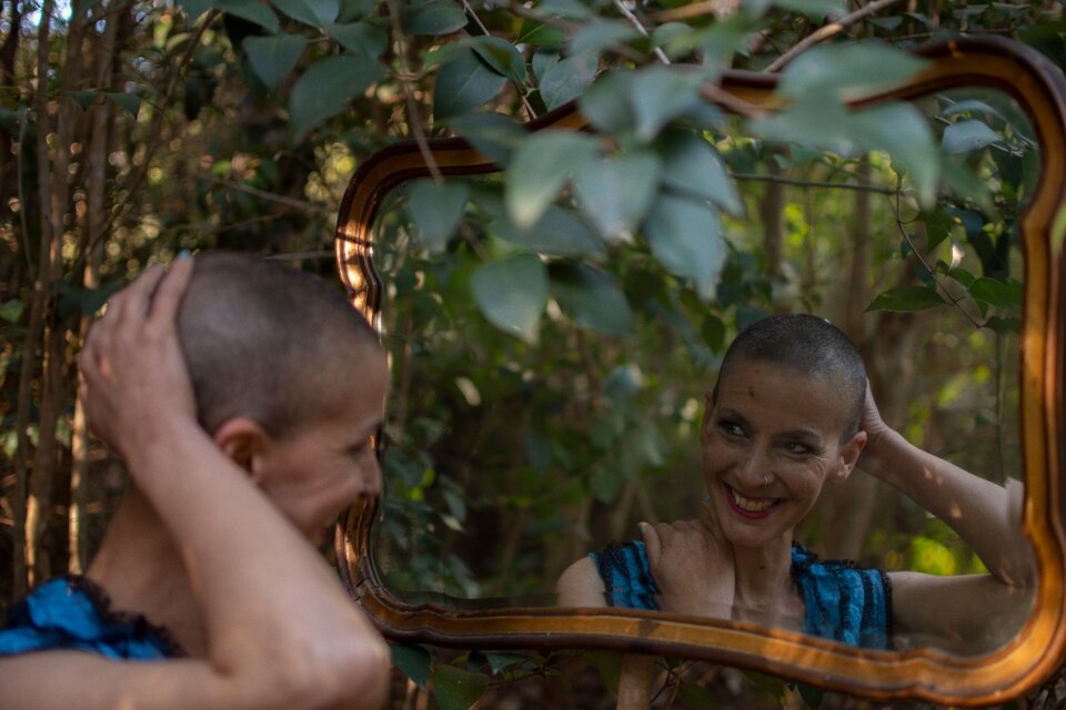 Cáncer no significa muerte y quimioterapia no quiere decir perder el pelo (Fuente: Débora Cerutti)
