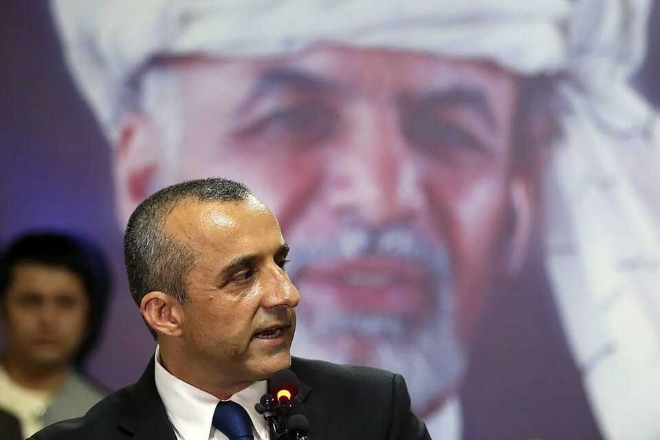 Saleh se autoproclamó como el “legítimo presidente” de Afganistán y hasta modificó su biografía en las redes sociales a “presidente interino”. (Fuente: EFE)