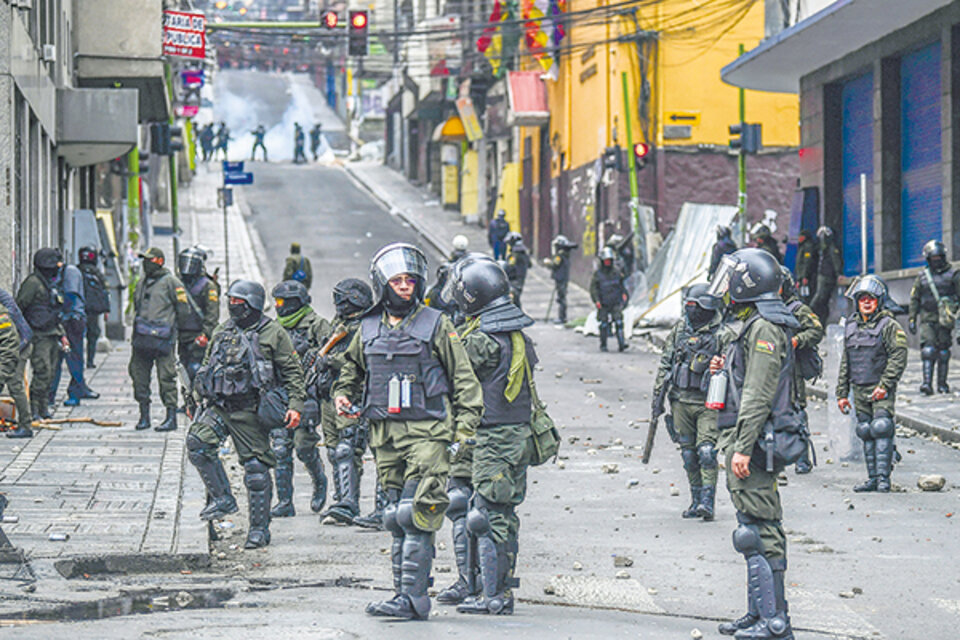 Los golpistas bolivianos recibieron ayuda del gobierno de Macri. (Fuente: AFP)
