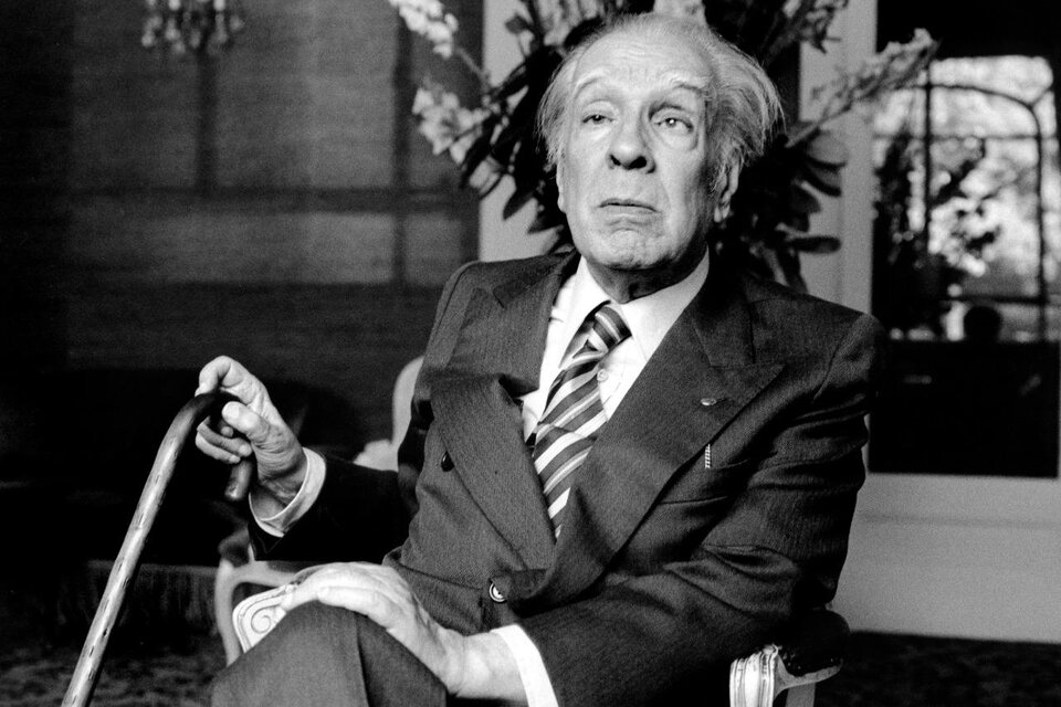 El martes se cumplen 122 años del nacimiento de Jorge Luis Borges.  (Fuente: AFP)