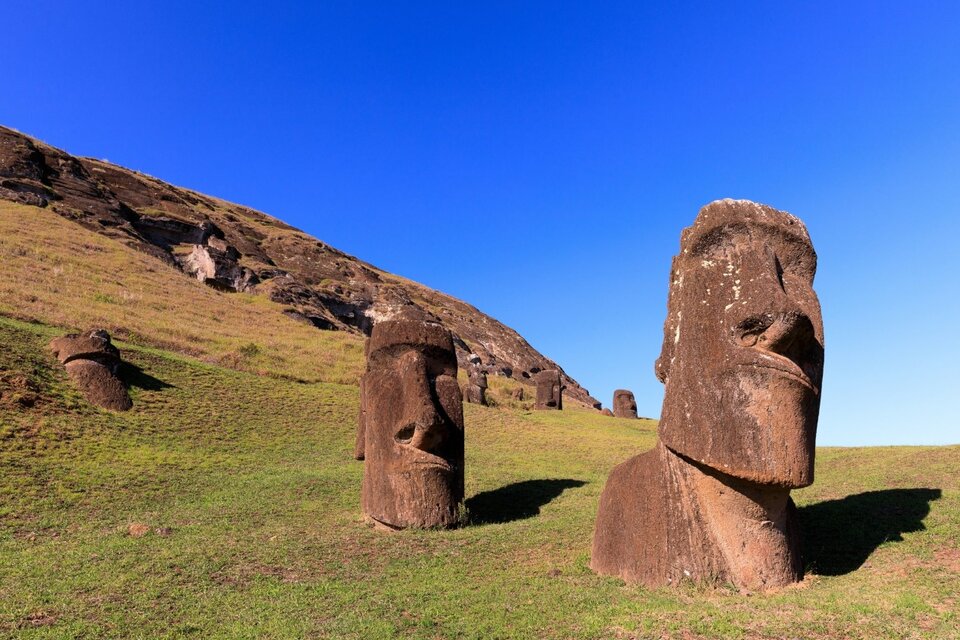 La CIDH aceptó la demanda del pueblo originario Rapa Nui contra el Estado chileno (Fuente: AFP)