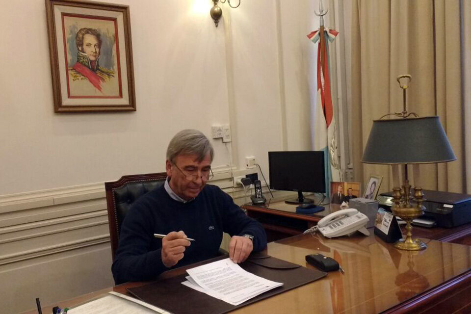 Biagioni fue asesor del senador Armando Traferri entre 2011 y 2015.