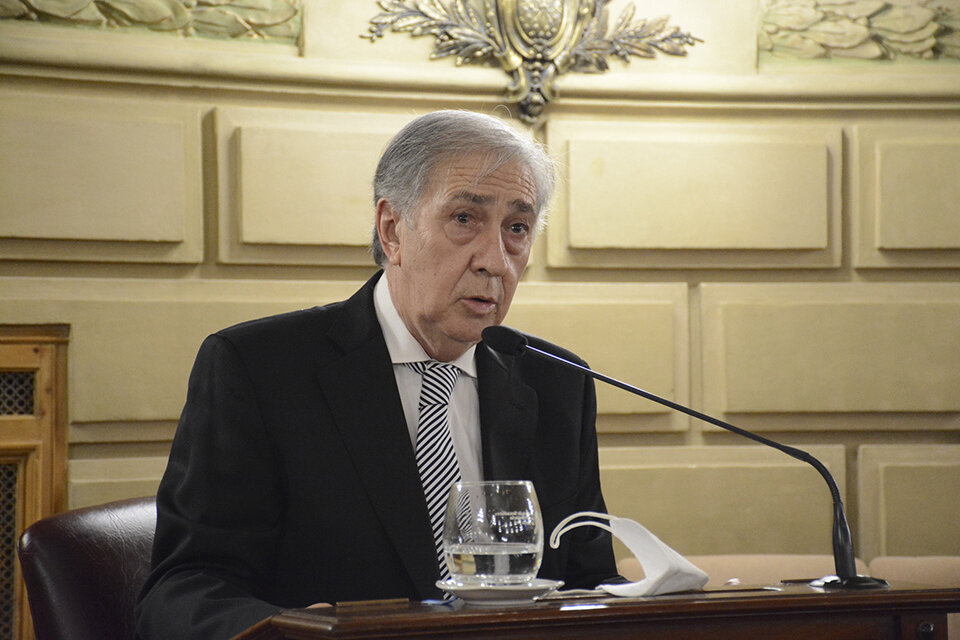 Gramajo vaticinó un fallo favorable a los amplios fueros de sus pares.  (Fuente: Prensa Senado provincial)