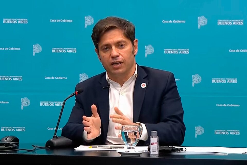 Axel Kicillof anunció la reestructuración del 98% de la deuda de la provincia de Buenos Aires.