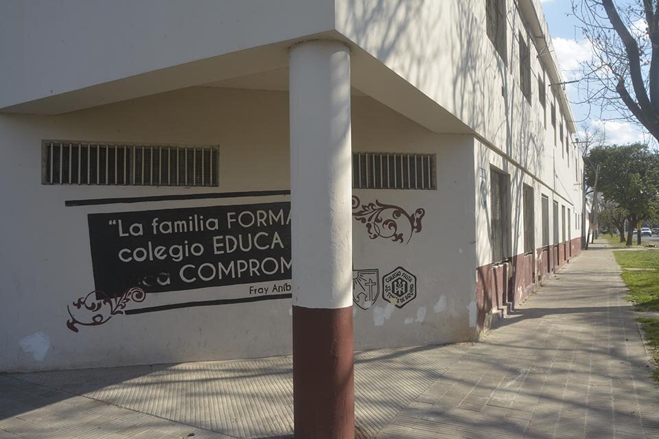 El colegio está ubicado en Rodríguez al 5300. (Fuente: Sebastián J. Vargas)