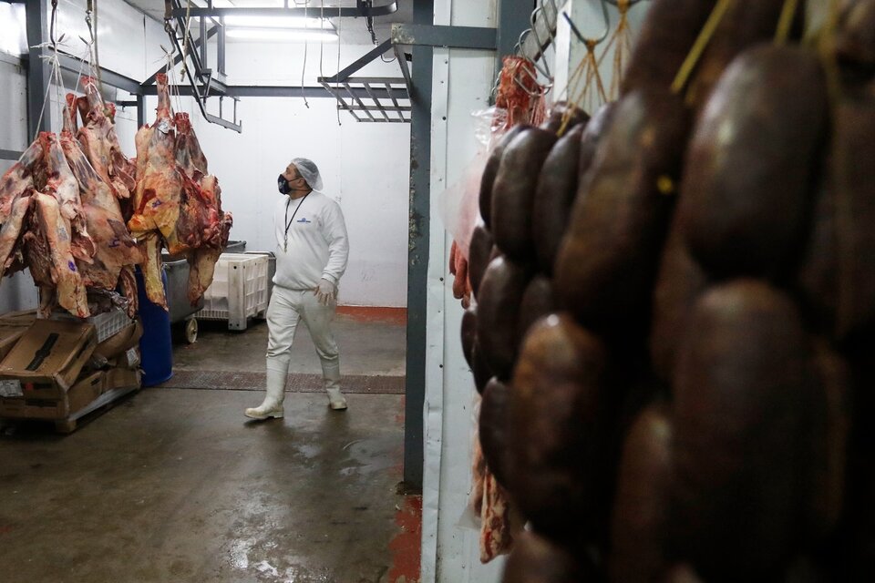 En siete meses, se exportaron 334 mil toneladas de carne vacuna (Fuente: Leandro Teysseire)