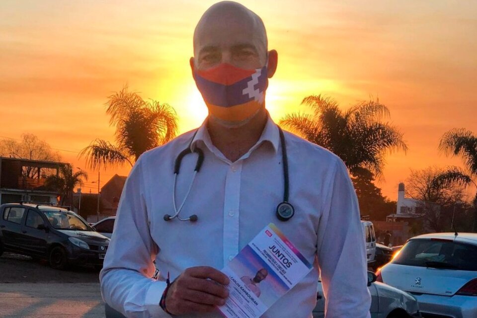 Quién es Carlos Kambourian, el médico- candidato de Juntos al que Carlos Bianco dejó en ridículo por un tuit.