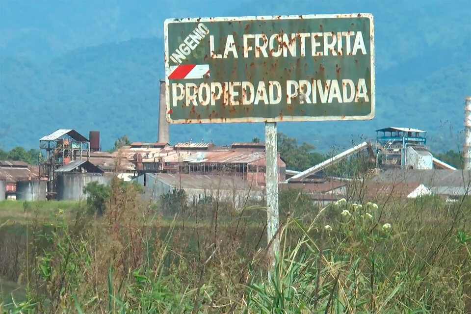El ingenio La Fronterita, donde el Ejército montó un centro clandestino de detención, tortura y exterminio que funcionó antes y durante la última dictadura. (Fuente: Andhes)