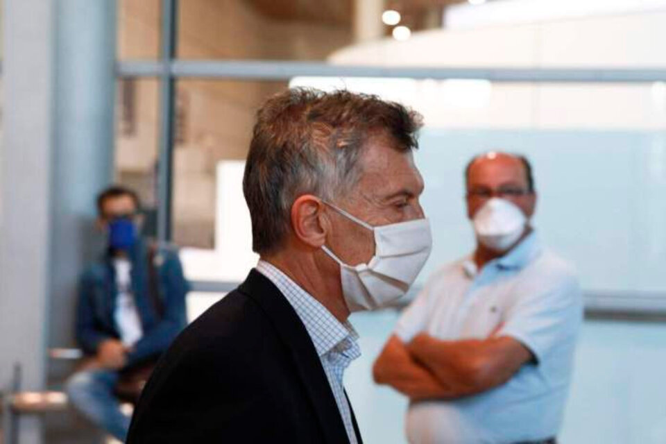 Macri, otra vez contra las políticas sanitarias ante la pandemia de covid. (Fuente: Télam)