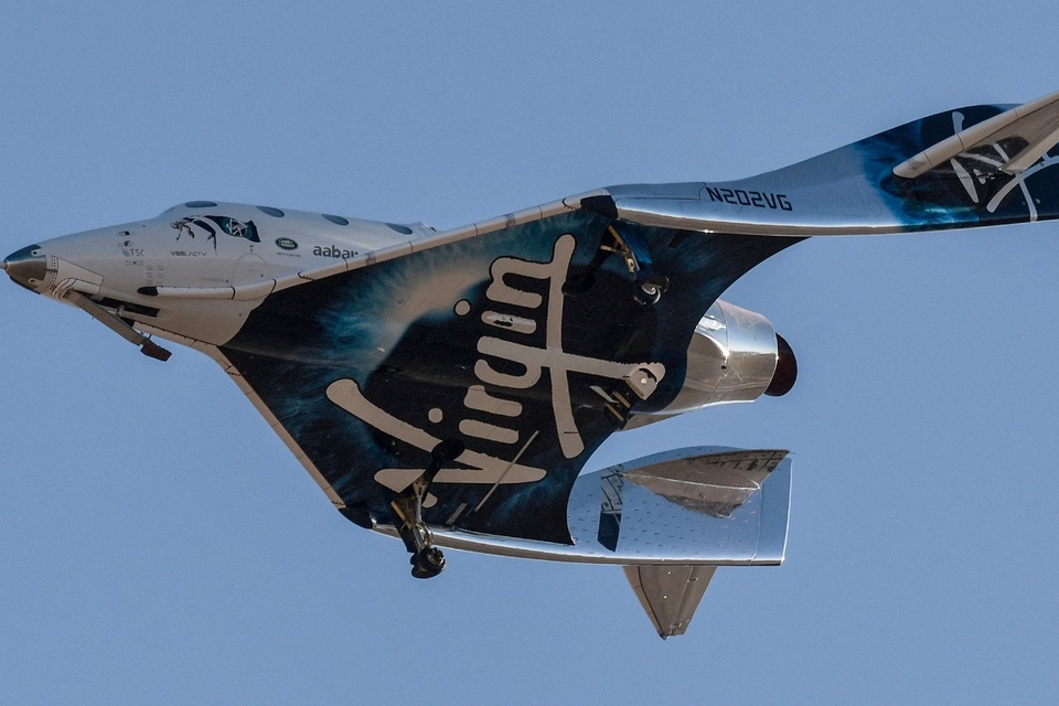 Virgin Galactic: la nave deberá permanecer en la Tierra (Fuente: AFP)