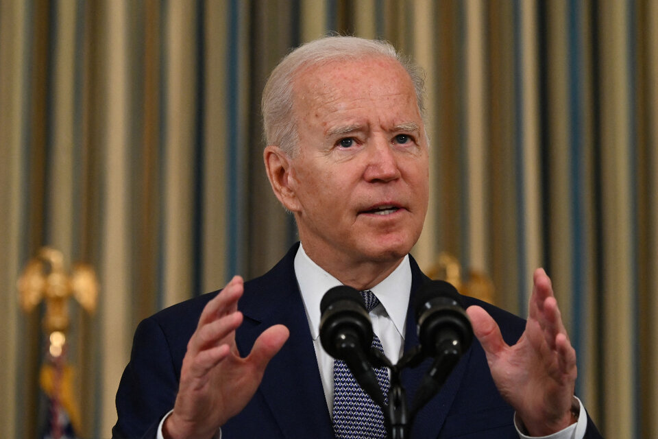 Joe Biden, presidente de los Estados Unidos.  (Fuente: AFP)