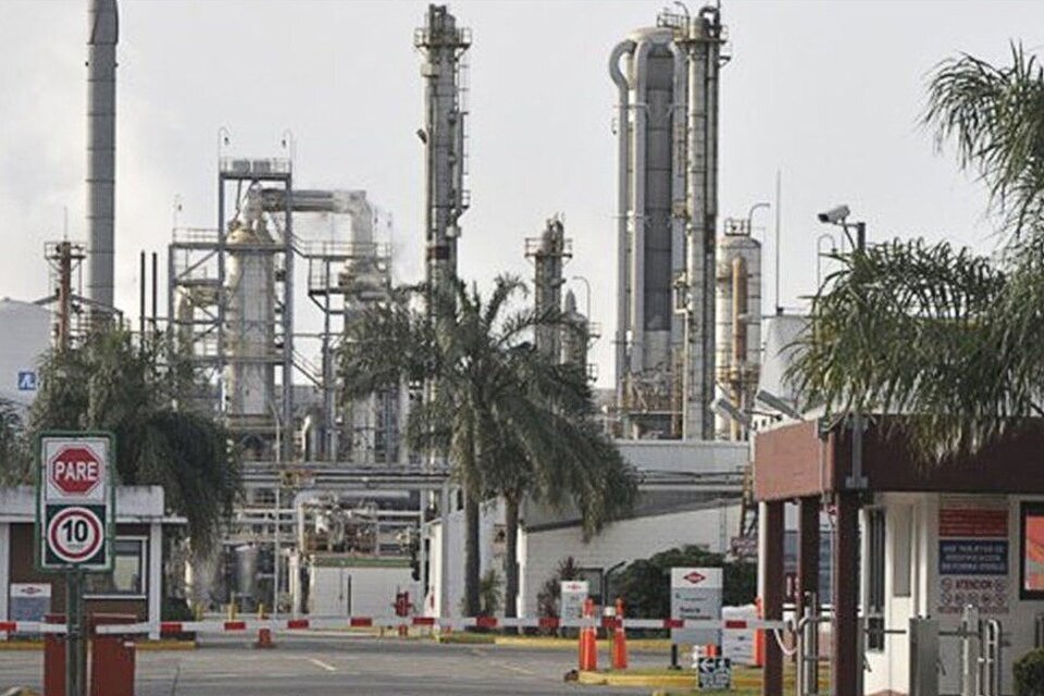 La multinacional Dow Chemical, radicada en Puerto San Martín, Santa Fe.