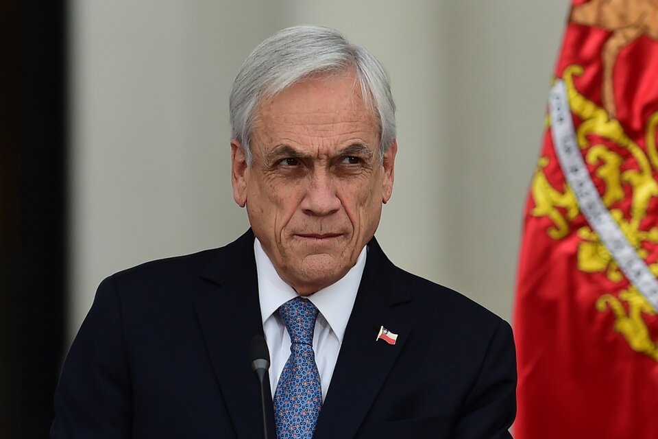 Sebastián Piñera, presidente de Chile.  (Fuente: AFP)