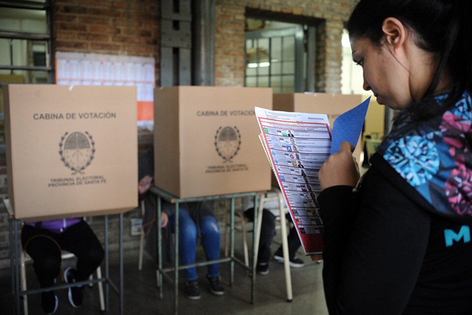 Los votantes se encontrarán con la boleta a concejales de más de medio metro. (Fuente: Andres Macera)