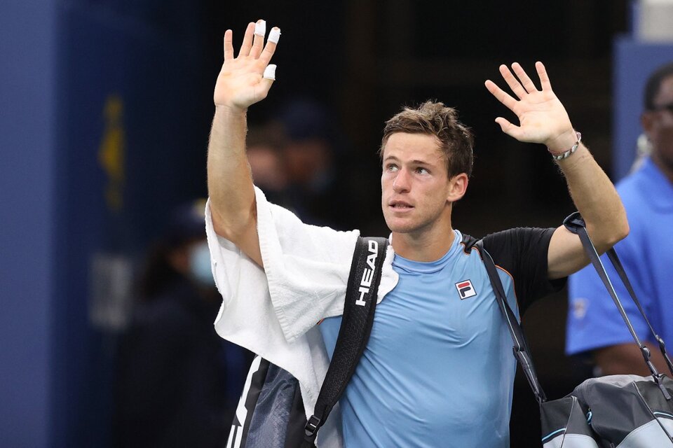 Diego Schwartzman. (Fuente: AFP)