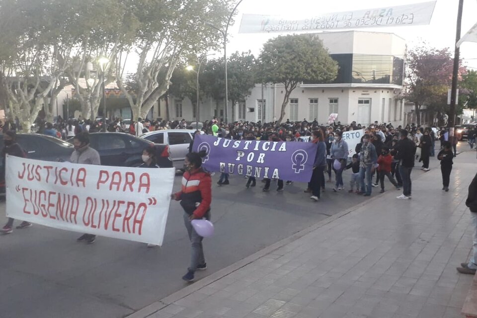 La marcha se realizó en Andalgalá.
