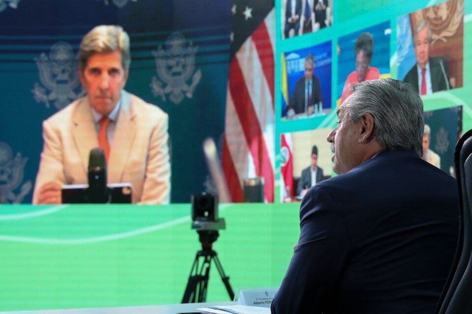De la cumbre participó el enviado norteamericano John Kerry. (Fuente: Télam)