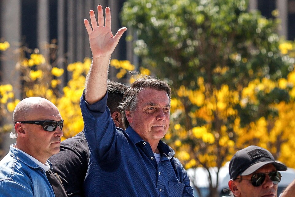 Jair Bolsonaro puso paños fríos y dio marcha atrás en su ataque contra la Justicia  (Fuente: AFP)
