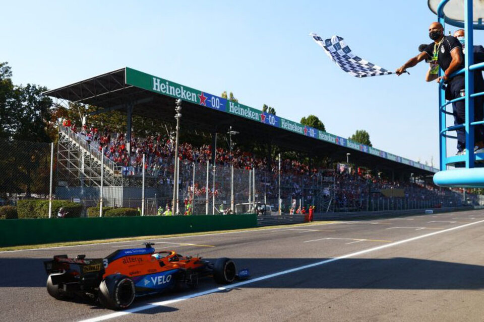 Fórmula 1: McLaren volvió al triunfo en Monza, con un 1-2 (Fuente: Prensa F1)