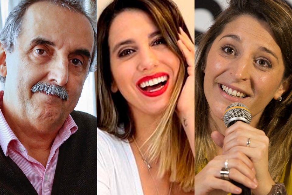 Cinthia Fernández, Guillermo Moreno y Manuela Castañeira, tres precandidatos que quedaron fuera de carrera.