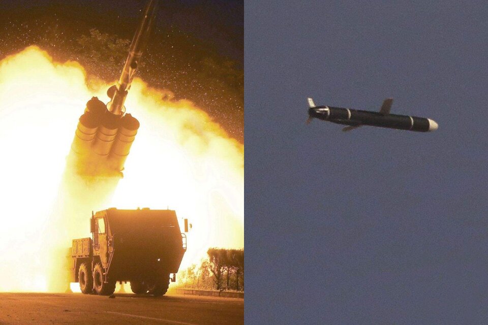 Corea del Norte probó un "misil crucero de larga distancia"