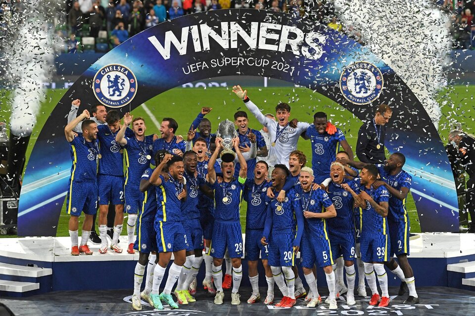 El Chelsea ganó la edición 2021 ante el Manchester City de Guardiola (Fuente: AFP)
