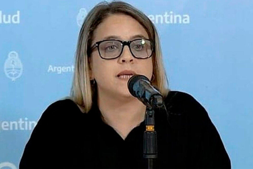 Florencia Cahn, titular de la  Sociedad Argentina de Vacunología y Epidemiología. (Fuente: Télam)
