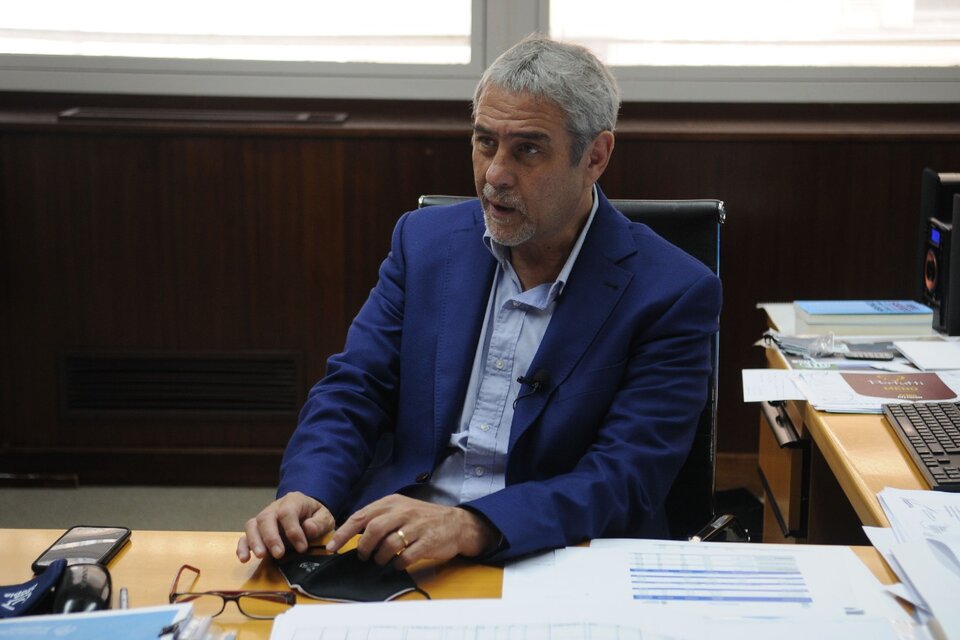 Jorge Ferraresi, uno de los ministros que ofreció su dimisión.  (Fuente: Guadalupe Lombardo)