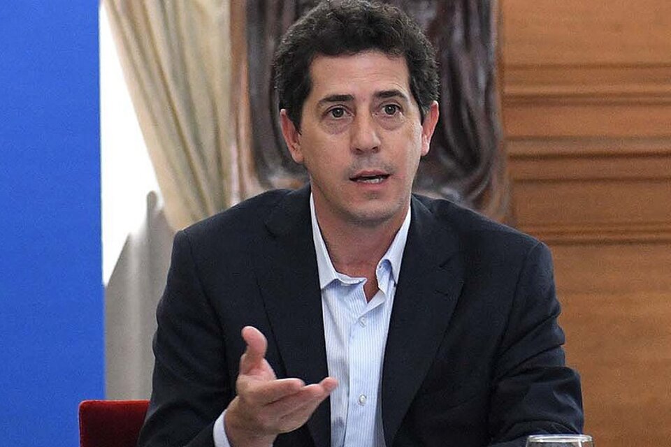 "Wado" de Pedro juró como ministro del Interior al asumir Alberto Fernández, en diciembre de 2019. 