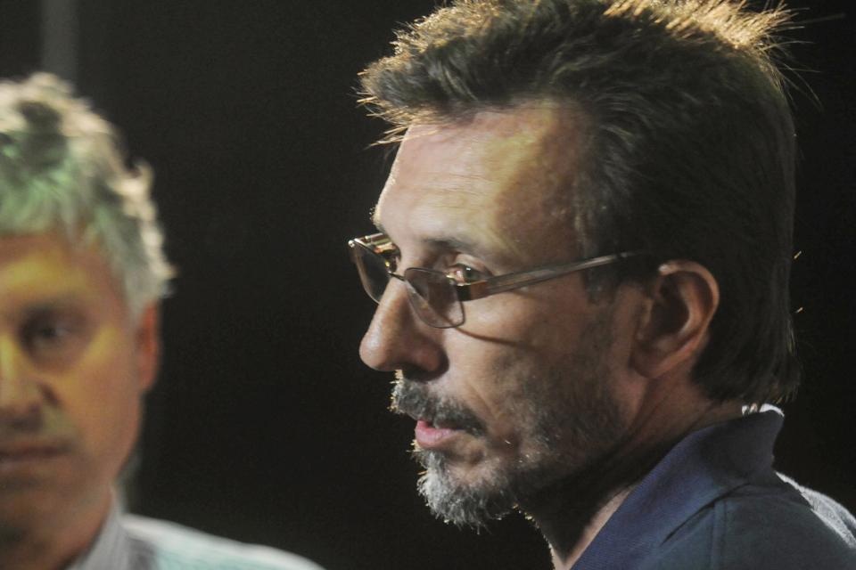 Rubén López, hijo del albañil desaparecido hace tres lustros. (Fuente: NA)