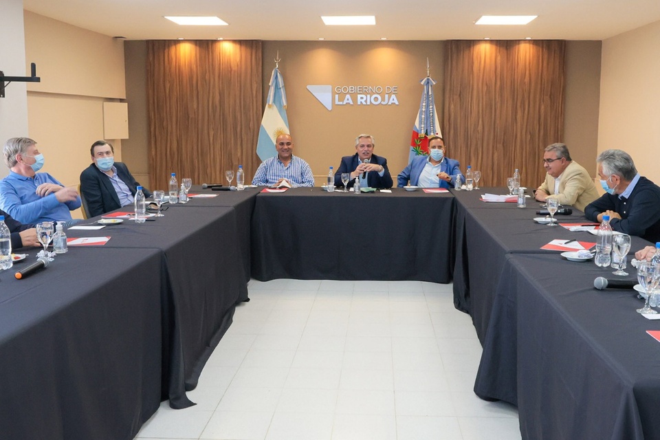 Después de la reunión con los gobernadores, el Presidente prepara anuncios económicos. (Fuente: Télam)